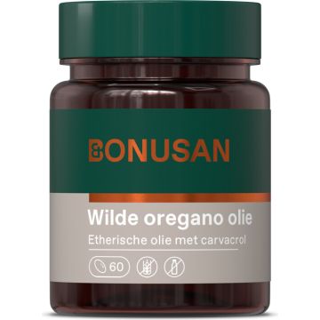 Bonusan Wilde oregano olie 60 softgels