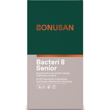 Bonusan Bacteri 8 Senior 28 capsules