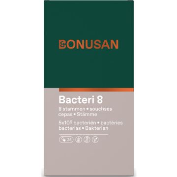 Bonusan Bacteri 8  28 capsules