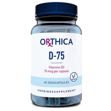 Orthica Vitamine D-75 60 capsules