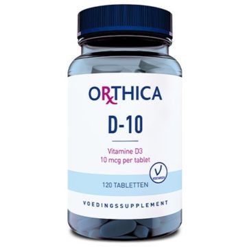 Orthica Vitamine D-10 120 tabletten