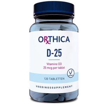 Orthica Vitamine D-25 120 tabletten