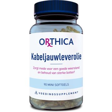 Orthica Kabeljauwlever olie 90 softgels