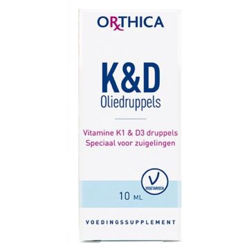 Orthica Vitamine K & D zuigeling 10 milliliter