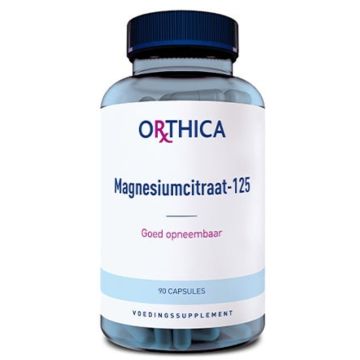 Orthica Magnesium citraat 125 90 capsules