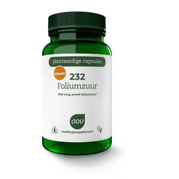 AOV 232 Foliumzuur 400mcg 60 capsules