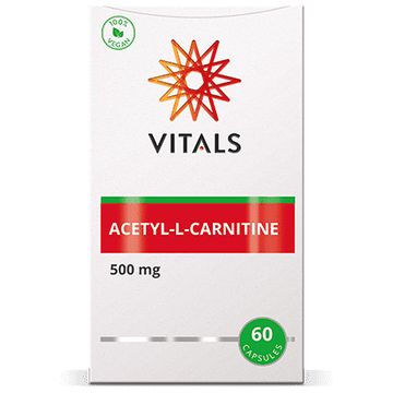 Vitals Acetyl-L-Carnitine 500 mg 60 capsules