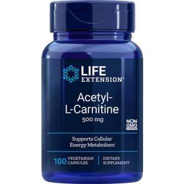 Life Extension Acetyl-L-Carnitine 500 100 capsules