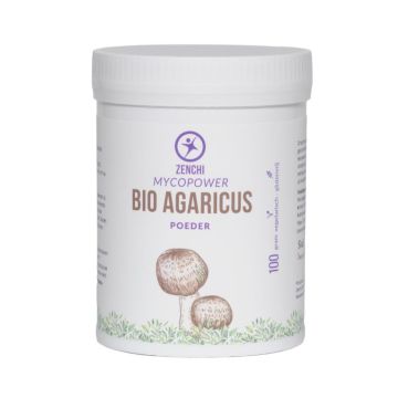 Mycopower Agaricus poeder 100 gram biologisch
