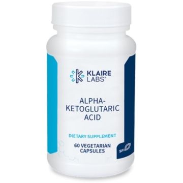 Klaire Labs Alpha-Ketoglutaric Acid 60 capsules