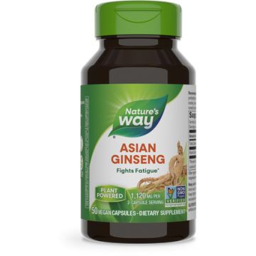Nature's Way Asian Ginseng 50 capsules