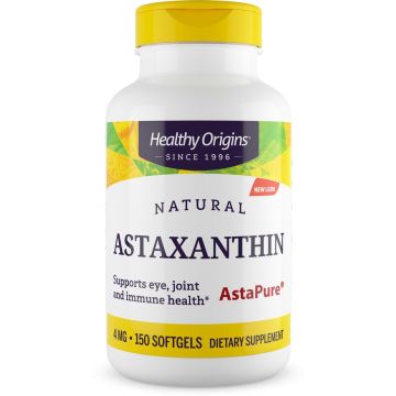 Healthy Origins Astaxanthine AstaPure 4 mg