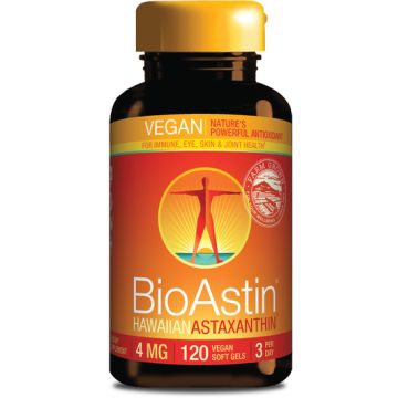 Nutrex Hawaii Vegan Astaxanthine Bioastin 4 mg 120 softgels