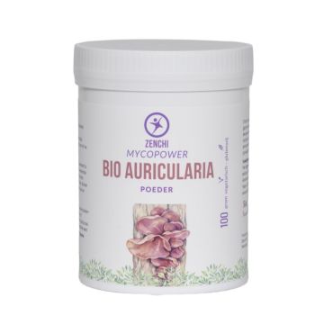 Mycopower Auricularia poeder 100 gram biologisch