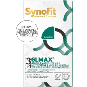 Synofit Synofit Groenlipmossel GLMAX 3-in-1 60 capsules