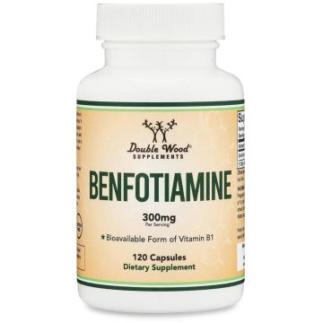 Double Wood Supplements Benfotiamine 120 capsules