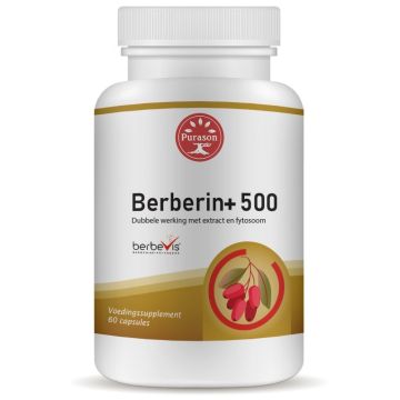 Purason Berberin+ 500 60 capsules