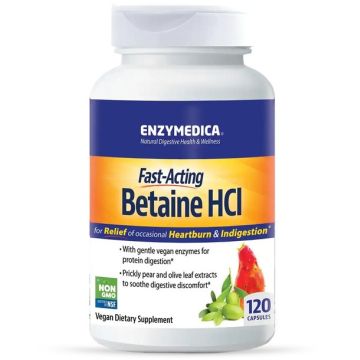 Enzymedica Betaine HCL Vegan