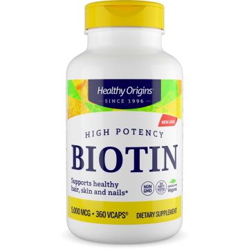 Healthy Origins Biotin 5000 mcg