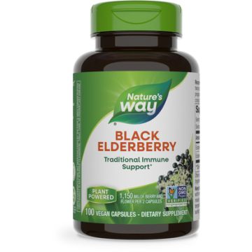 Nature's Way Black Elderberry 100 capsules
