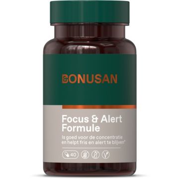 Bonusan Focus & Alert Formule 40 capsules