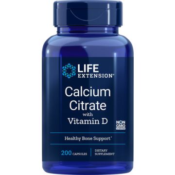 Life Extension Calcium Citrate with Vitamine D