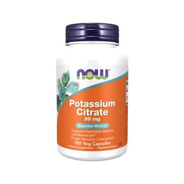 NOW Foods Potassium Citrate 99 mg 180 capsules
