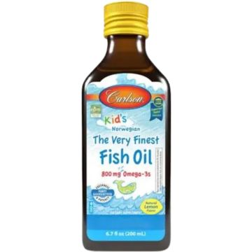 Carlson Labs The Very Finest Oil Kids, 800mg 200 milliliter