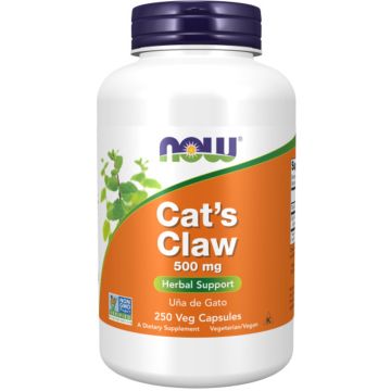NOW Foods Cat's Claw 500 mg 250 capsules