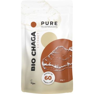 Pure Mushrooms Chaga Extract biologisch