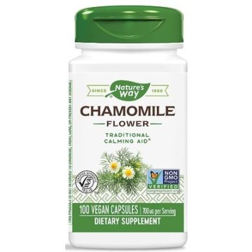 Nature's Way Chamomile Flower 100 capsules