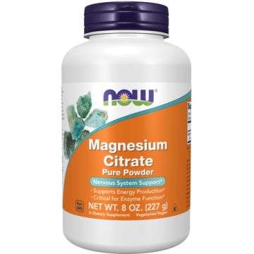 NOW Foods Magnesium Citraat Poeder 227 gram