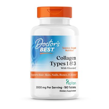 Doctor's Best Collagen Type 1&3 1000 mg 180 tabletten
