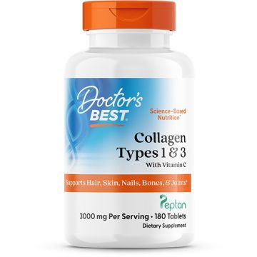 Doctor's Best Collagen Type 1&3 1000 mg 180 tabletten