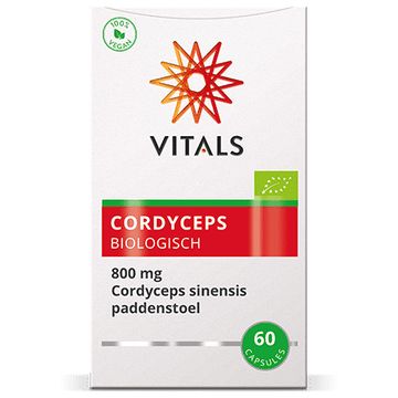 Vitals Cordyceps sinsensis 60 capsules biologisch