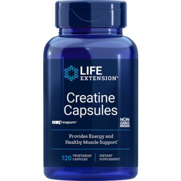 Life Extension Creatine capsules 120 softgels