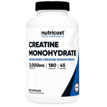 Nutricost Creatine Monohydrate Capsules 180 capsules