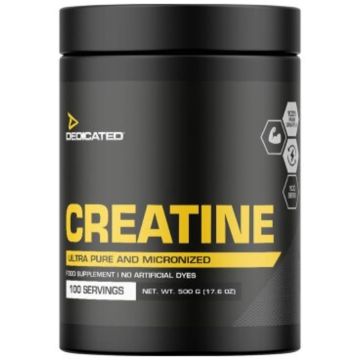 Dedicated Nutrition Premium Micronised Creatine 500 gram