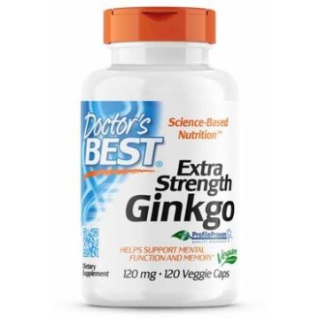 Doctor's Best Extra Strength Ginkgo 120 120 capsules