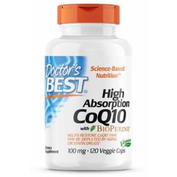 Doctor's Best High Absorption CoQ10 100 120 capsules