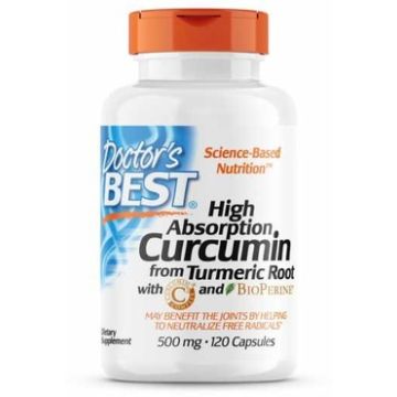 Doctor's Best Curcumin 500 (C3 Complex®) 120 capsules