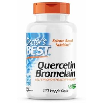 Doctor's Best Quercetin Bromelain 180 capsules