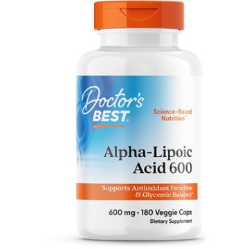 Doctor's Best Alpha Lipoic Acid 600 mg