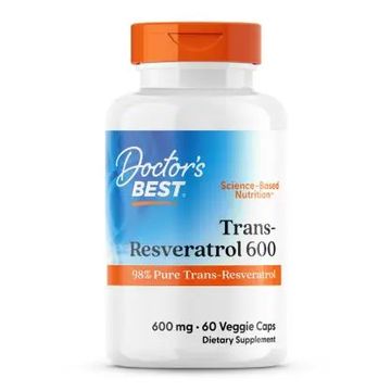 Doctor's Best Trans Resveratrol 600 mg 60 capsules