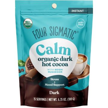Four Sigmatic Calm organic dark hot cacoa 180 gram