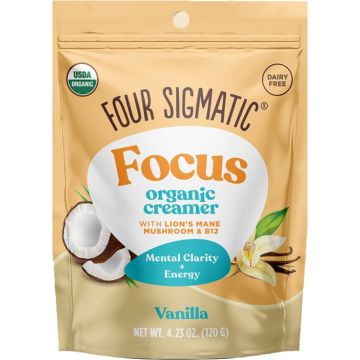 Four Sigmatic Focus organic creamer vanilla 120 gram