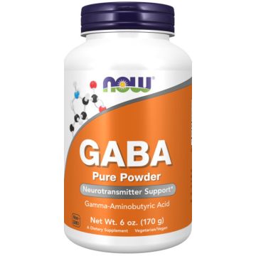 NOW Foods GABA Pure Powder 170 gram