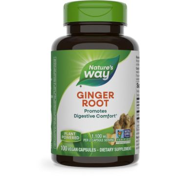 Nature's Way Ginger Root 100 capsules