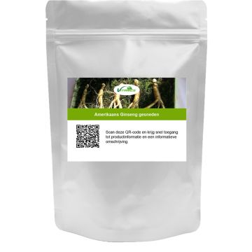 Vitanics Amerikaans Ginseng gesneden 125 gram