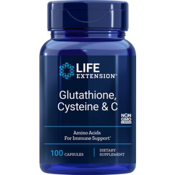 Life Extension Glutathione Cysteine en C 100 capsules